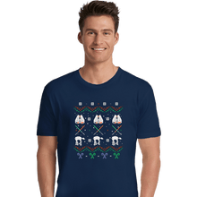 Load image into Gallery viewer, Shirts Premium Shirts, Unisex / Small / Navy Hothy Christmas