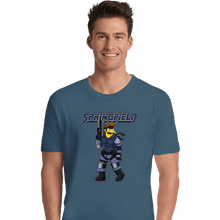 Load image into Gallery viewer, Daily_Deal_Shirts Premium Shirts, Unisex / Small / Indigo Blue Solid Snake