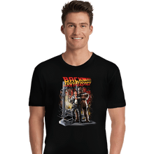 Load image into Gallery viewer, Secret_Shirts Premium Shirts, Unisex / Small / Black Back To The Hyperspace