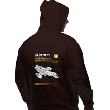 Load image into Gallery viewer, Shirts Pullover Hoodies, Unisex / Small / Dark Chocolate Serenity Service And Repair Manual