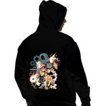 Load image into Gallery viewer, Shirts Pullover Hoodies, Unisex / Small / Black BC Chrono Heroes