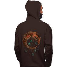 Load image into Gallery viewer, Daily_Deal_Shirts Pullover Hoodies, Unisex / Small / Dark Chocolate Draconic Dice Keeper
