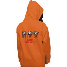 Load image into Gallery viewer, Daily_Deal_Shirts Pullover Hoodies, Unisex / Small / Orange Little Slackers