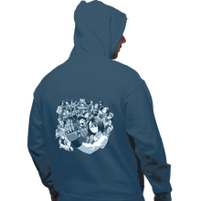 Load image into Gallery viewer, Shirts Pullover Hoodies, Unisex / Small / Indigo Blue Rival Schools
