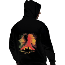 Load image into Gallery viewer, Shirts Pullover Hoodies, Unisex / Small / Black The Pride Rock