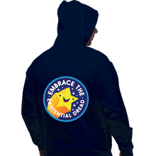 Load image into Gallery viewer, Shirts Pullover Hoodies, Unisex / Small / Navy Existential Dread