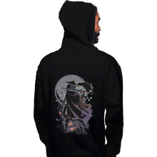 Load image into Gallery viewer, Shirts Pullover Hoodies, Unisex / Small / Black The Blue Dragon Warrior
