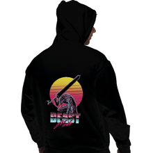 Load image into Gallery viewer, Shirts Pullover Hoodies, Unisex / Small / Black Beast Mode