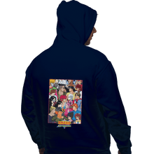 Load image into Gallery viewer, Shirts Zippered Hoodies, Unisex / Small / Navy Dark Tournament Clash Of Demons
