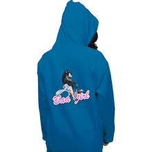 Load image into Gallery viewer, Shirts Zippered Hoodies, Unisex / Small / Royal Blue Bad Girl