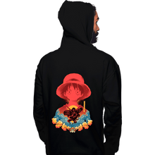 Load image into Gallery viewer, Shirts Pullover Hoodies, Unisex / Small / Black Luffy Shadow