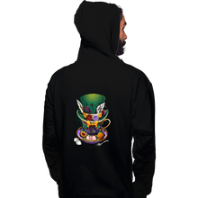 Load image into Gallery viewer, Daily_Deal_Shirts Pullover Hoodies, Unisex / Small / Black Mad Hatter Mug