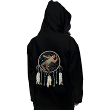 Load image into Gallery viewer, Shirts Pullover Hoodies, Unisex / Small / Black Dreamcatcher