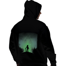 Load image into Gallery viewer, Shirts Zippered Hoodies, Unisex / Small / Black Link, Hylian Warrior
