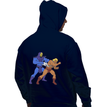 Load image into Gallery viewer, Shirts Zippered Hoodies, Unisex / Small / Navy Atomic Wedgie