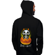 Load image into Gallery viewer, Daily_Deal_Shirts Pullover Hoodies, Unisex / Small / Black Schrodinger Halloween