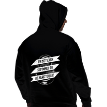 Load image into Gallery viewer, Shirts Pullover Hoodies, Unisex / Small / Black Not Supposed To Be Here
