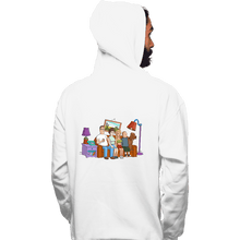 Load image into Gallery viewer, Secret_Shirts Pullover Hoodies, Unisex / Small / White King Of The Hill Couch