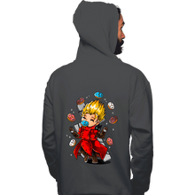 Load image into Gallery viewer, Daily_Deal_Shirts Pullover Hoodies, Unisex / Small / Charcoal King Of Donuts
