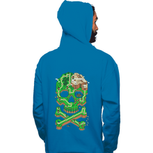Load image into Gallery viewer, Shirts Pullover Hoodies, Unisex / Small / Sapphire Jolly Plumber
