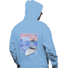 Load image into Gallery viewer, Shirts Zippered Hoodies, Unisex / Small / Royal Blue Greetings From Vice City