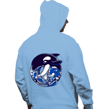 Load image into Gallery viewer, Secret_Shirts Pullover Hoodies, Unisex / Small / Royal Blue Orca Attack