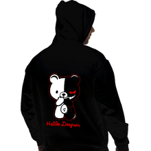 Load image into Gallery viewer, Shirts Pullover Hoodies, Unisex / Small / Black Hello Despair
