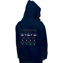 Load image into Gallery viewer, Secret_Shirts Pullover Hoodies, Unisex / Small / Navy A Rogue Christmas