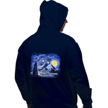 Load image into Gallery viewer, Daily_Deal_Shirts Pullover Hoodies, Unisex / Small / Navy Starry Night