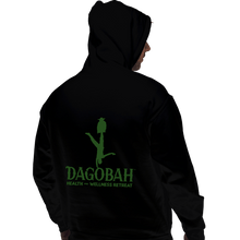 Load image into Gallery viewer, Daily_Deal_Shirts Pullover Hoodies, Unisex / Small / Black Dagobah Health And Wellness Retreat
