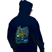 Load image into Gallery viewer, Secret_Shirts Pullover Hoodies, Unisex / Small / Navy Impressionist Mermaid