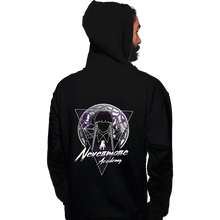 Load image into Gallery viewer, Shirts Pullover Hoodies, Unisex / Small / Black Stained Glass Moonlight
