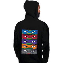 Load image into Gallery viewer, Daily_Deal_Shirts Pullover Hoodies, Unisex / Small / Black TMNT Eyes