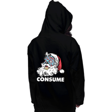 Load image into Gallery viewer, Secret_Shirts Pullover Hoodies, Unisex / Small / Black Be Merry And Consume