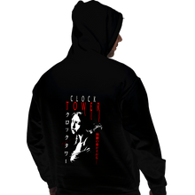 Load image into Gallery viewer, Daily_Deal_Shirts Pullover Hoodies, Unisex / Small / Black Clock Fear
