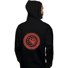 Load image into Gallery viewer, Shirts Pullover Hoodies, Unisex / Small / Black Seal Of Dragons