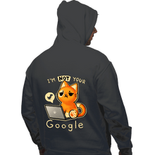 Load image into Gallery viewer, Daily_Deal_Shirts Pullover Hoodies, Unisex / Small / Charcoal Not Your Google