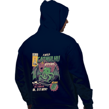 Load image into Gallery viewer, Shirts Zippered Hoodies, Unisex / Small / Navy Cathulhu