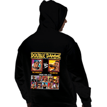 Load image into Gallery viewer, Shirts Pullover Hoodies, Unisex / Small / Black Double Damme