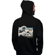 Load image into Gallery viewer, Shirts Pullover Hoodies, Unisex / Small / Black The Great Wave Of Spirits