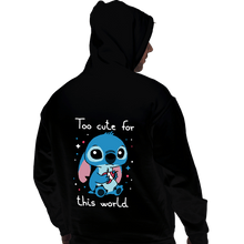 Load image into Gallery viewer, Secret_Shirts Pullover Hoodies, Unisex / Small / Black Too Cute