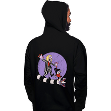 Load image into Gallery viewer, Daily_Deal_Shirts Pullover Hoodies, Unisex / Small / Black Beetle And Girl