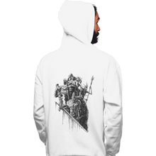Load image into Gallery viewer, Shirts Zippered Hoodies, Unisex / Small / White Lords Of Cinder Lords Of Ash