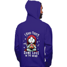 Load image into Gallery viewer, Daily_Deal_Shirts Pullover Hoodies, Unisex / Small / Violet Some Love In The Wind