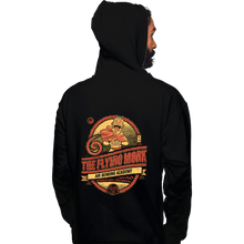 Load image into Gallery viewer, Daily_Deal_Shirts Pullover Hoodies, Unisex / Small / Black The Flying Monk