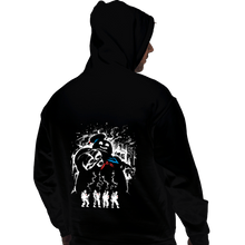 Load image into Gallery viewer, Daily_Deal_Shirts Pullover Hoodies, Unisex / Small / Black Marshmallow Ghost