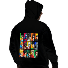 Load image into Gallery viewer, Daily_Deal_Shirts Pullover Hoodies, Unisex / Small / Black Anime VS Anime