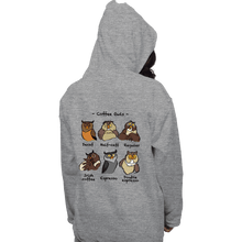 Load image into Gallery viewer, Daily_Deal_Shirts Pullover Hoodies, Unisex / Small / Sports Grey Coffee Owls
