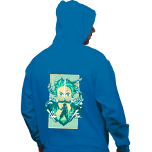 Load image into Gallery viewer, Shirts Pullover Hoodies, Unisex / Small / Sapphire Water Breathing