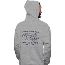 Load image into Gallery viewer, Daily_Deal_Shirts Pullover Hoodies, Unisex / Small / Sports Grey House Hippo Awareness
